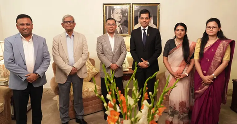 তারেক রহমানের সাথে নেপালের রাষ্ট্রদূতের বৈঠক